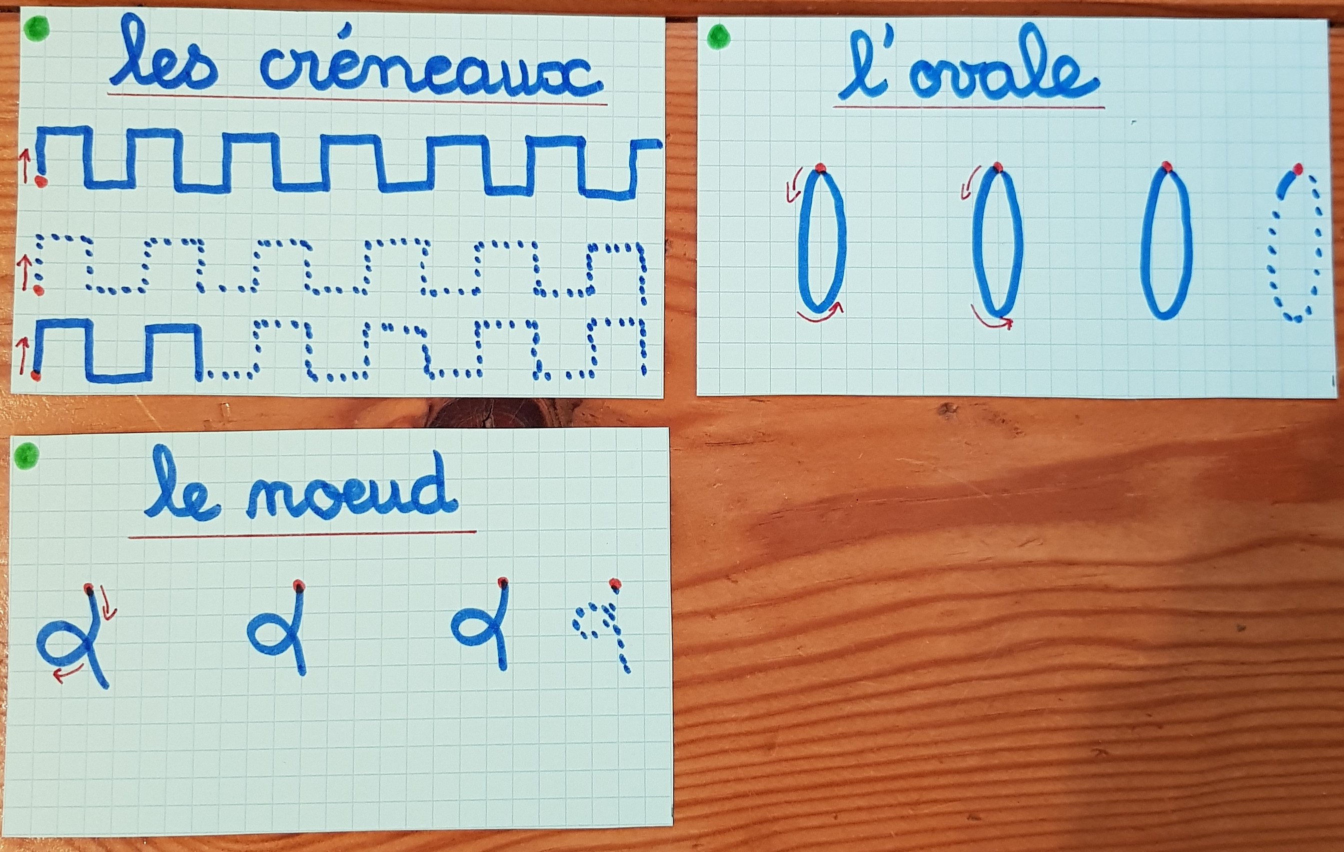 Images graphismes pour écriture cursive 3