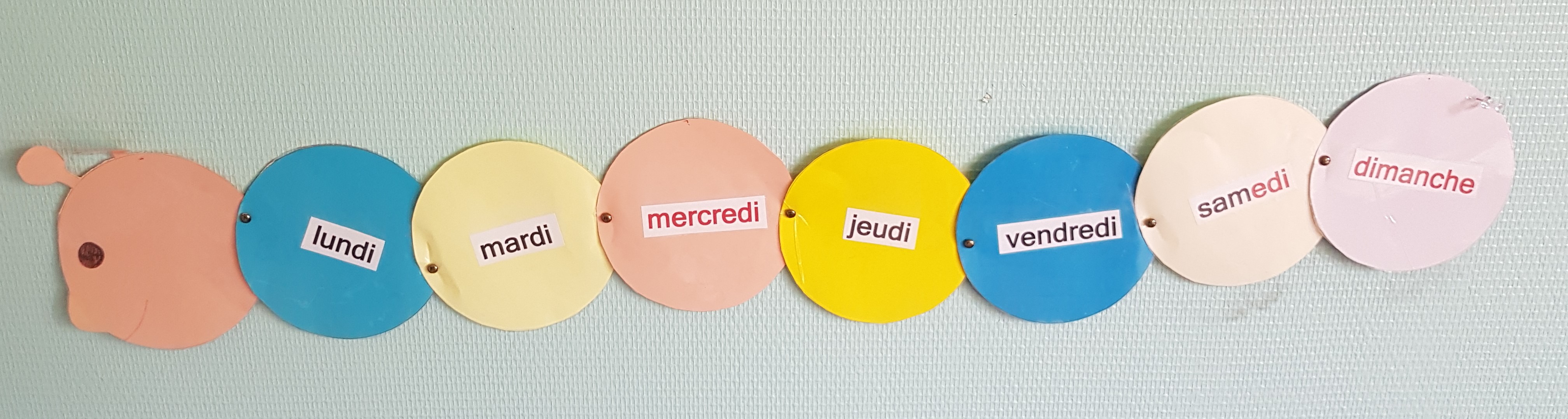 Calendrier collectif jours en horizontal