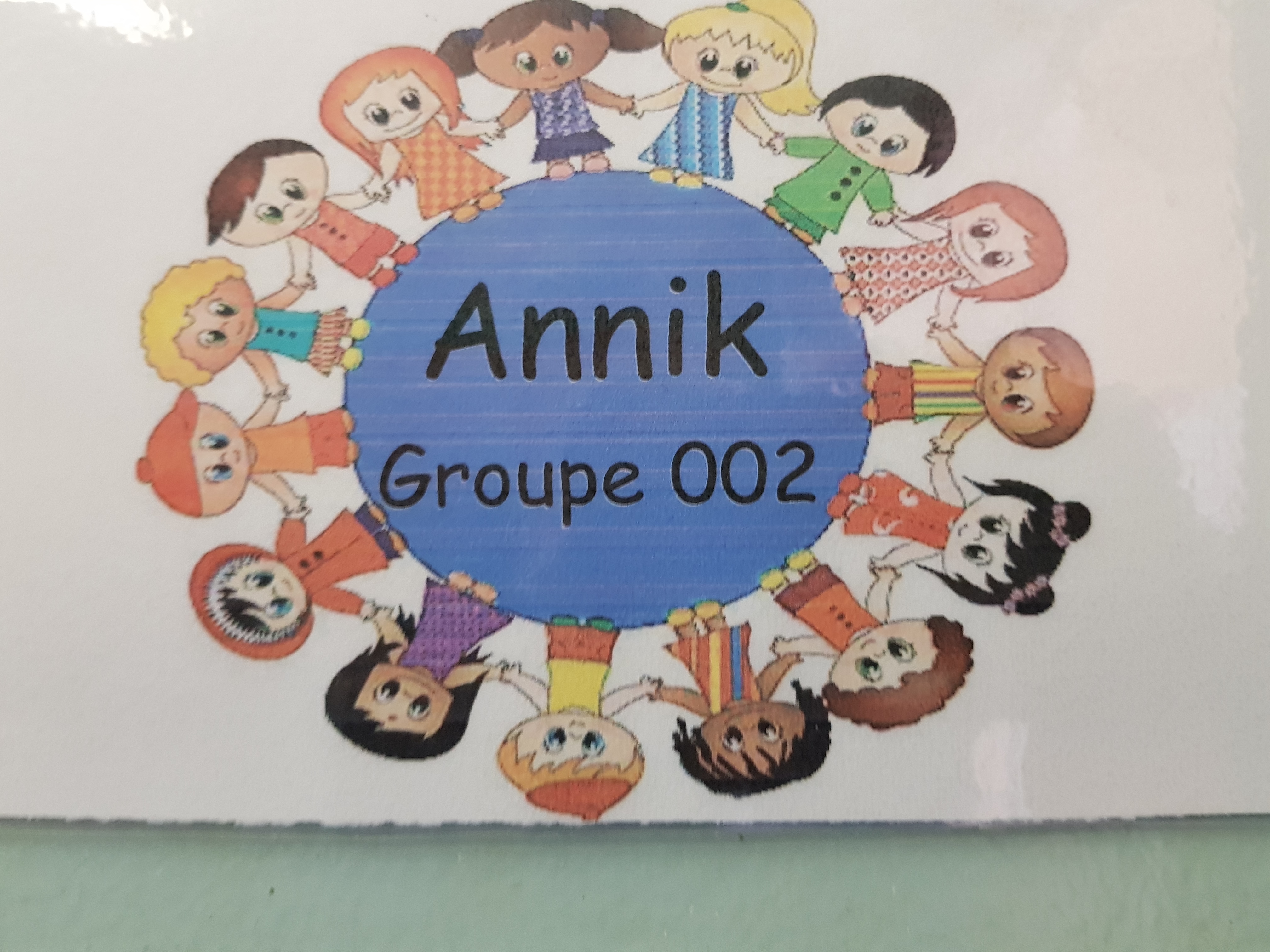 La classe de Mme Annik