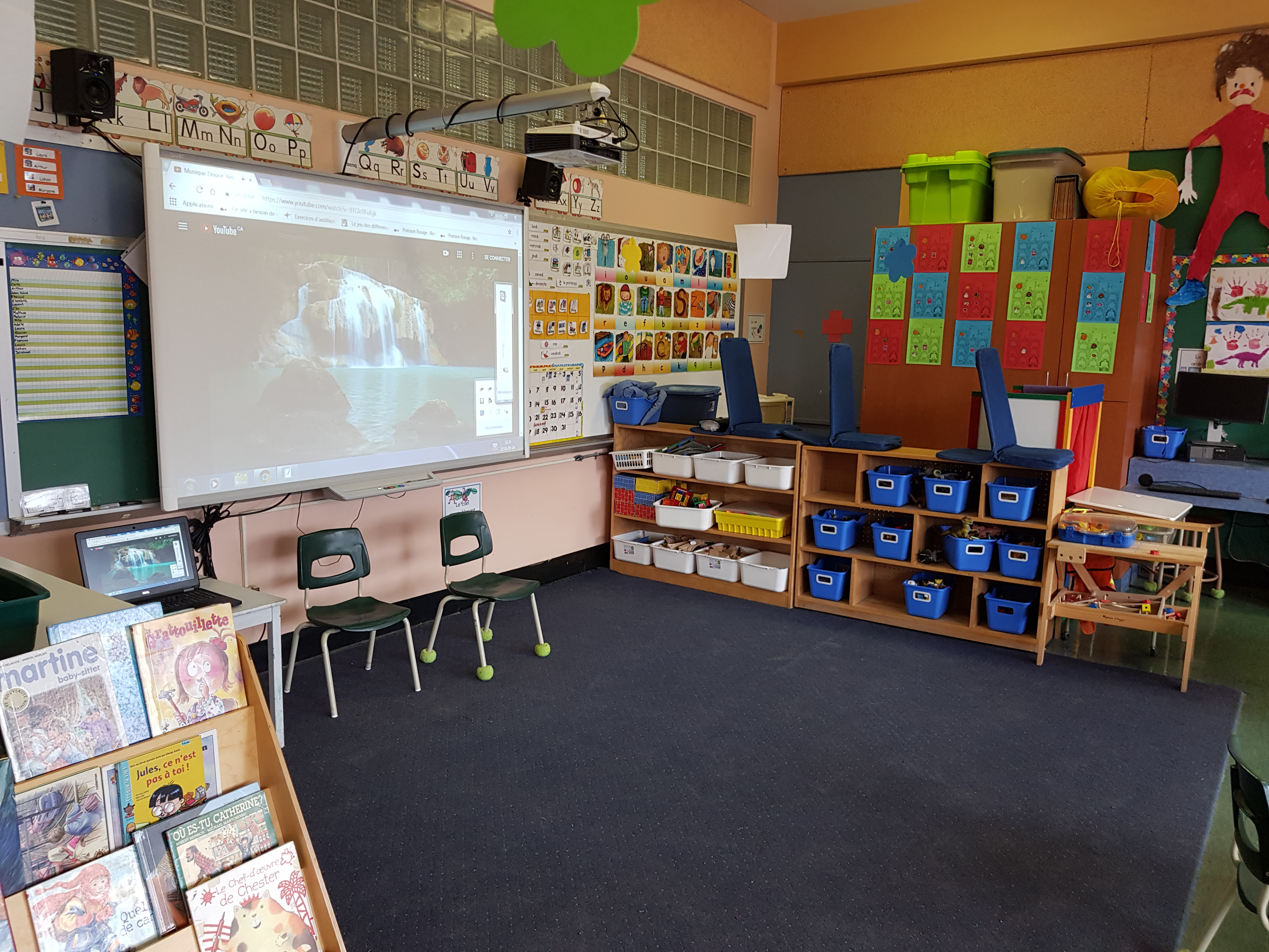 Le tapis de regroupement