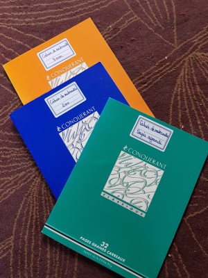 Cahier en France