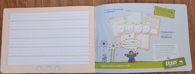 Cahier de maternelle en Autriche pour l'écriture 2