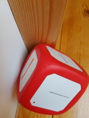 Cube trait vertical orienté