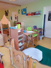 Coin d'activité pour les bébés