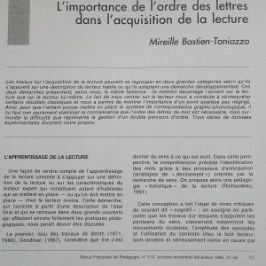 Article RFP Bastien Tonniazzo 1995