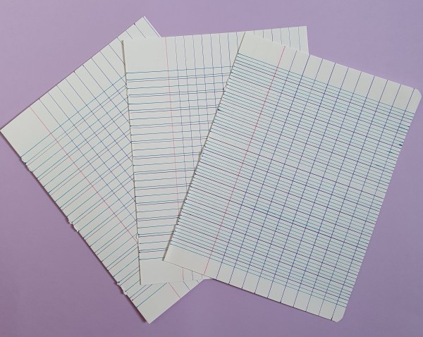 Cahiers de maternelle