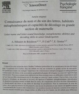 L6 Article Hilairet Psy Fç 2010