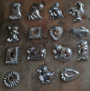 Petits moules pour chocolat