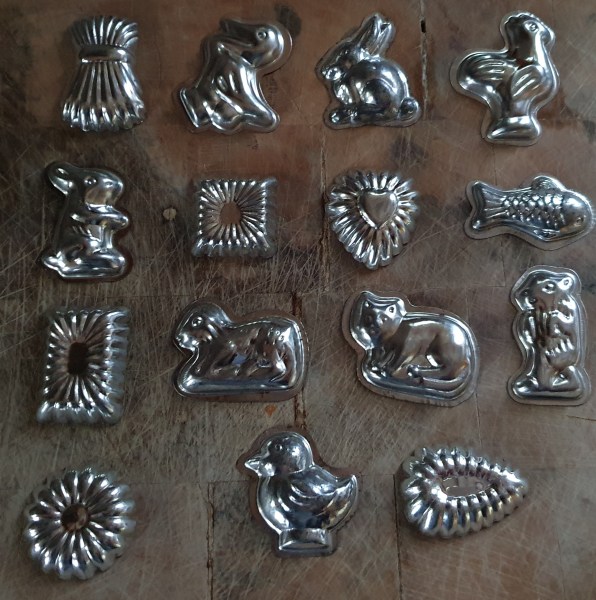 Petits moules pour chocolat