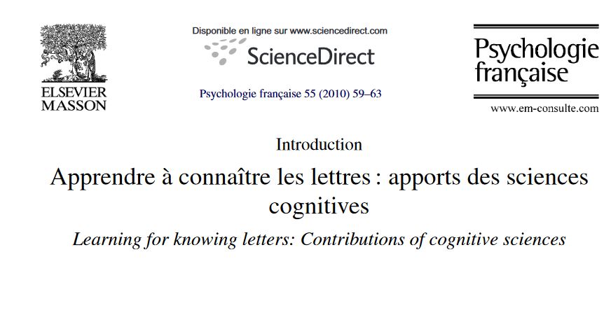 L9 Article Gentaz 2010