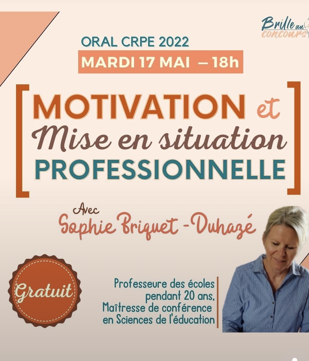 Conférence Brille au concours mai 2022